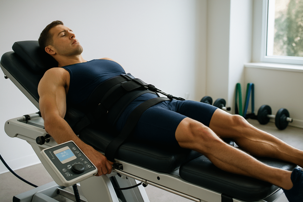 découvrez comment la décompression neurovertébrale peut améliorer la performance sportive en soulageant les tensions et optimisant la récupération musculaire.