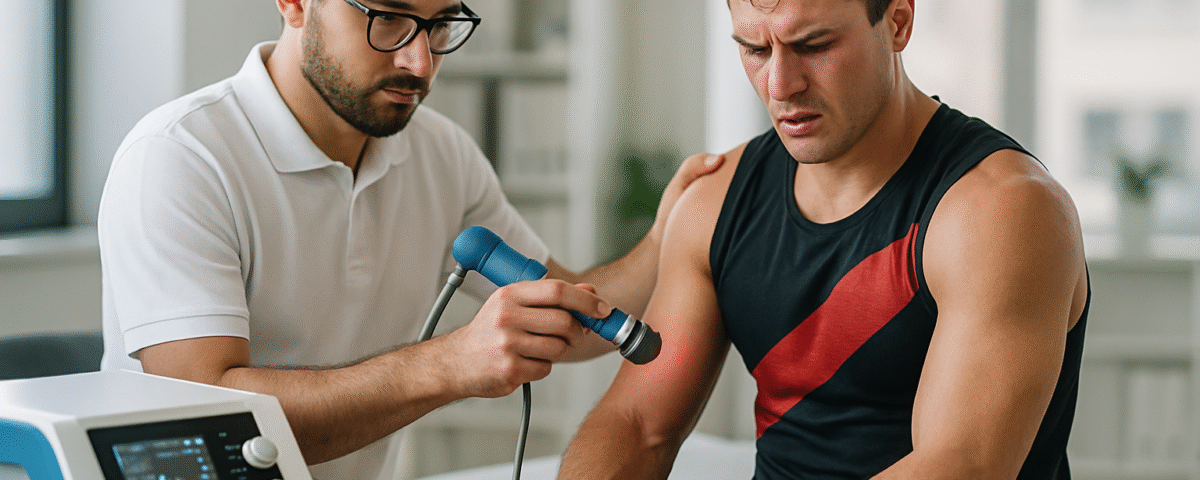 découvrez comment la thérapie par shockwave améliore le traitement des blessures chez les sportifs de contact, en favorisant une récupération rapide et efficace.