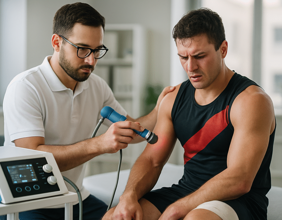 découvrez comment la thérapie par shockwave améliore le traitement des blessures chez les sportifs de contact, en favorisant une récupération rapide et efficace.
