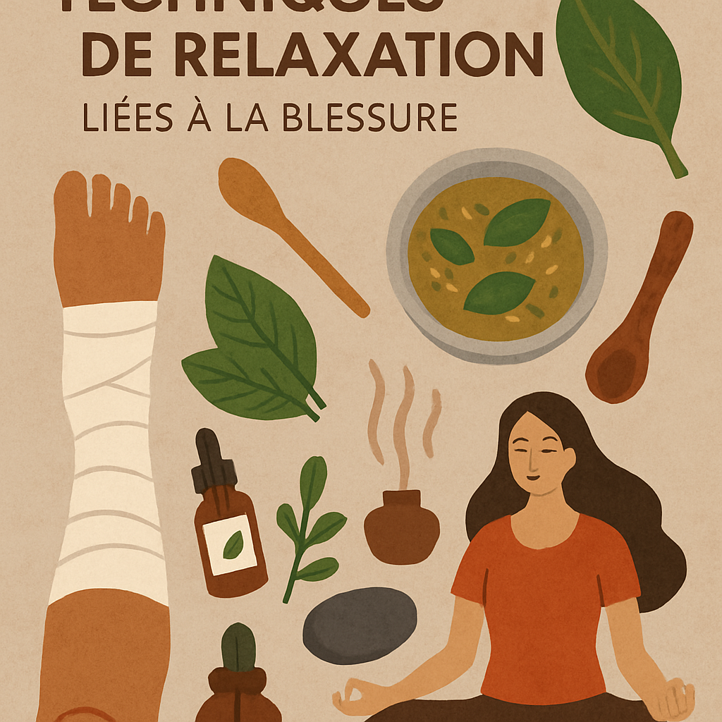 Naturopathie et techniques de relaxation pour réduire l’anxiété liée à la blessure Blessures Sportives