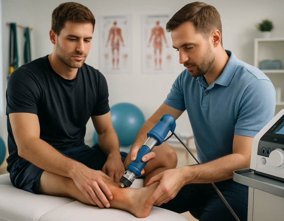 découvrez les protocoles de rééducation efficaces par thérapie par shockwave pour traiter les entorses et foulures, favorisant une récupération rapide et durable.