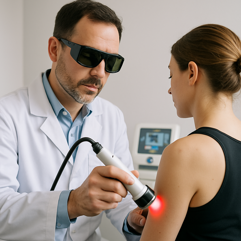 Retours d’expérience sur l’utilisation du laser en médecine du sport Blessures Sportives